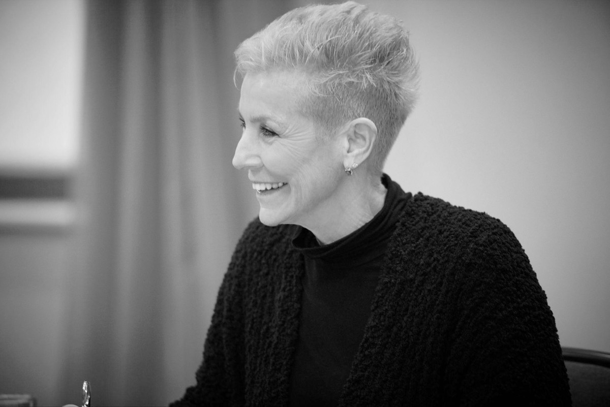 Catherine Mott in a working session